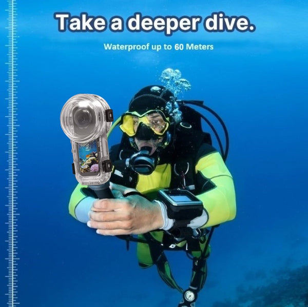 Invisible Super Dive Case for Insta360 X5