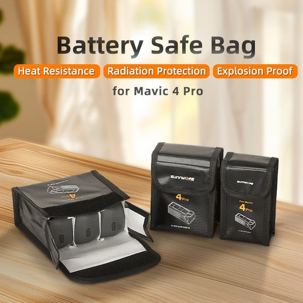 Lipo Safe Battery Bag for Mavic 4 Pro