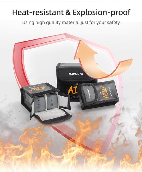 Lipo Safe Battery Bag for Air 3 / Air 3S