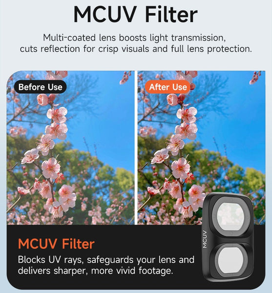 MCUV Filter Lens for Osmo Pocket 4 Pro