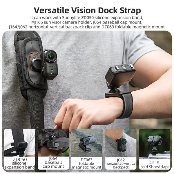 Magnetic 360 Wrist Strap for Osmo Nano