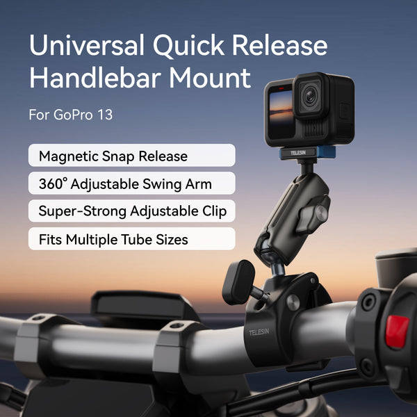 Magnetic 3 Way Super Clamp Mount for GoPro Hero 13