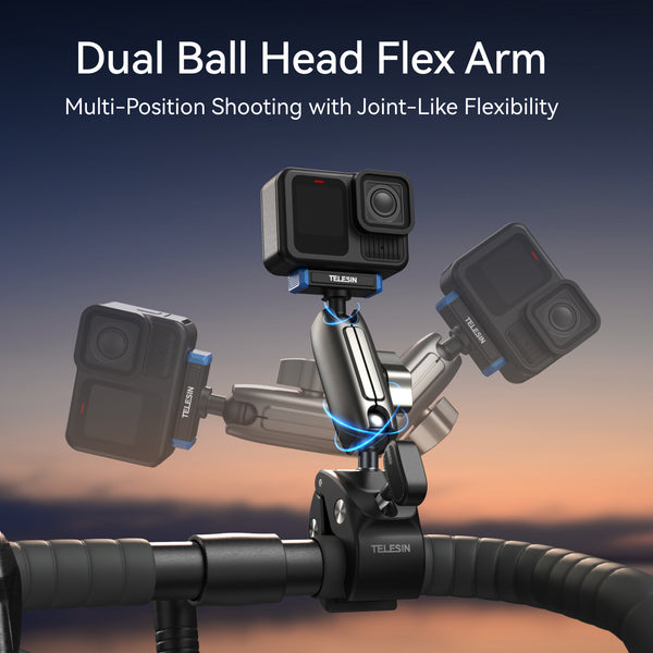 Magnetic 3 Way Super Clamp Mount for GoPro Hero 13