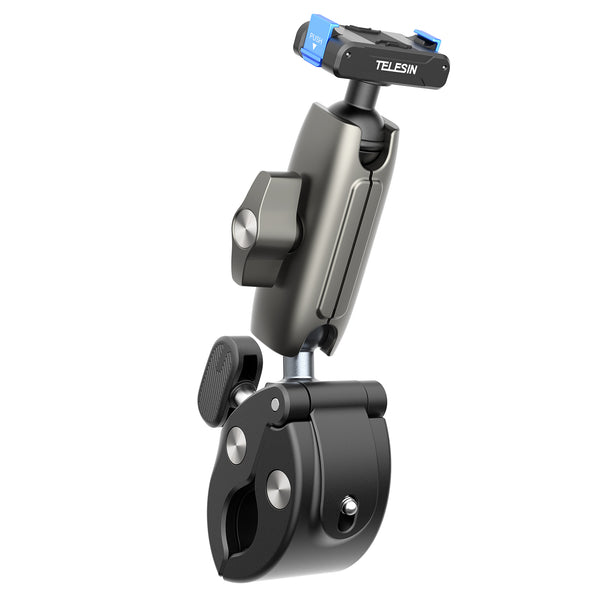 Magnetic 3 Way Super Clamp Mount for GoPro Mission 1 Series