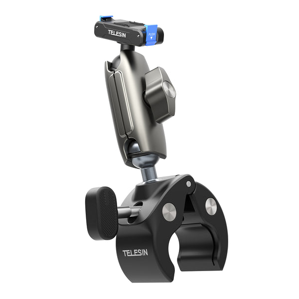 Magnetic 3 Way Super Clamp Mount for GoPro Mission 1 Series