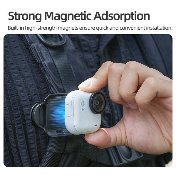 Magnetic Backpack Clip for Insta360 GO Ultra