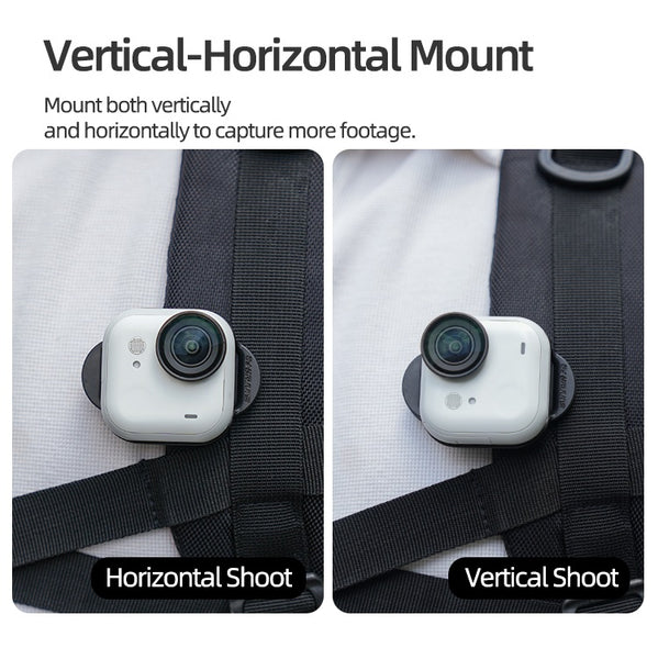 Magnetic Backpack Clip for Insta360 GO Ultra