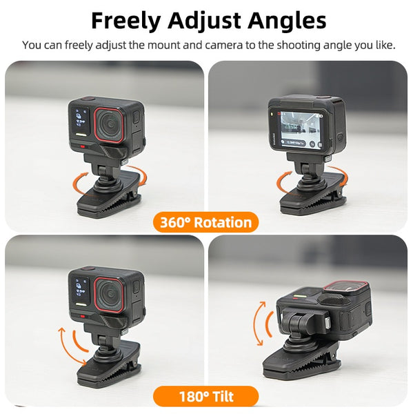 Magnetic Backpack Clip for Insta360 X5 / X4 Air / Ace Pro 2 1