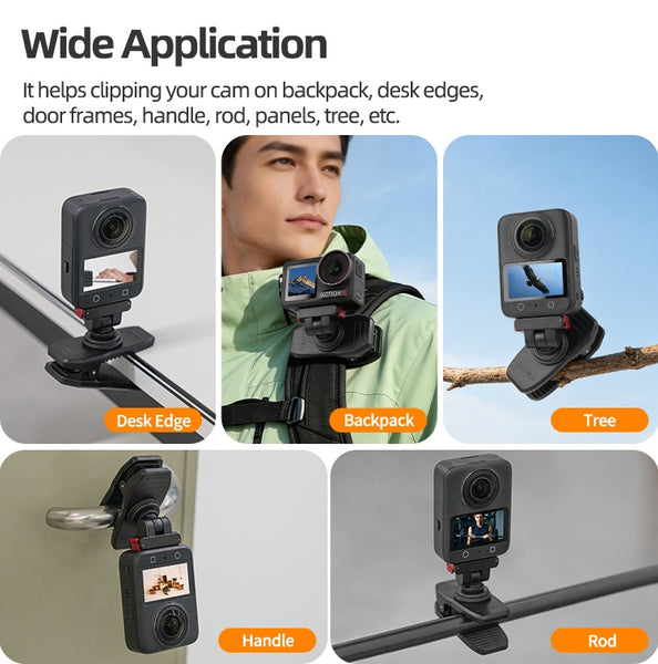 Magnetic Backpack Clip for Osmo Action 5/4/3 & Osmo 360
