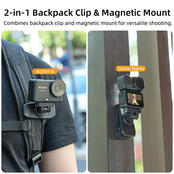 Magnetic Backpack Clip for Osmo Nano