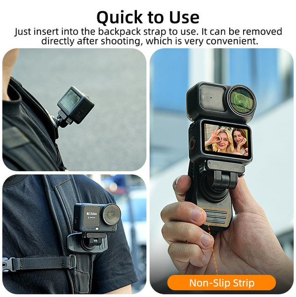 Magnetic Backpack Clip for Osmo Action 6