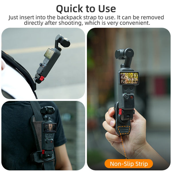 Magnetic Backpack Clip for Osmo Pocket 4 / Osmo Pocket 3