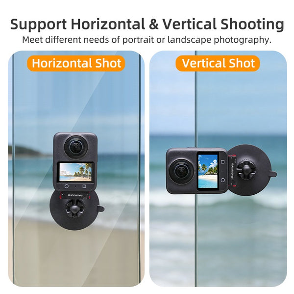 Magnetic Ball Head Suction Mount for Osmo Action 5 4 3 / Osmo 360