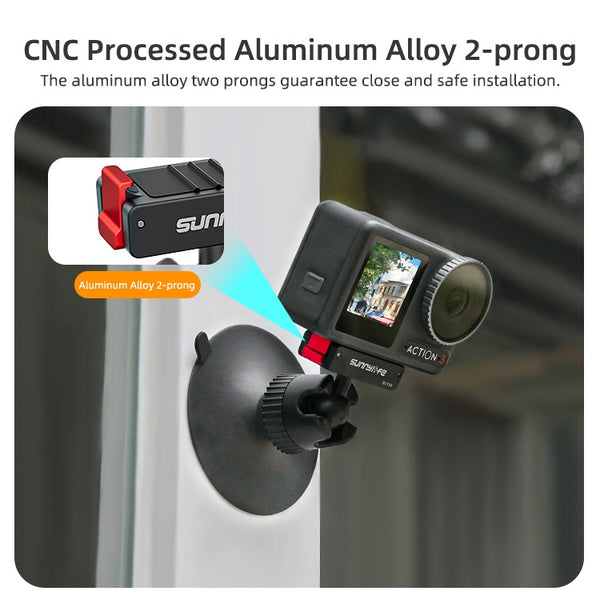 Magnetic Ball Head Suction Mount for Osmo Action 5 4 3 / Osmo 360