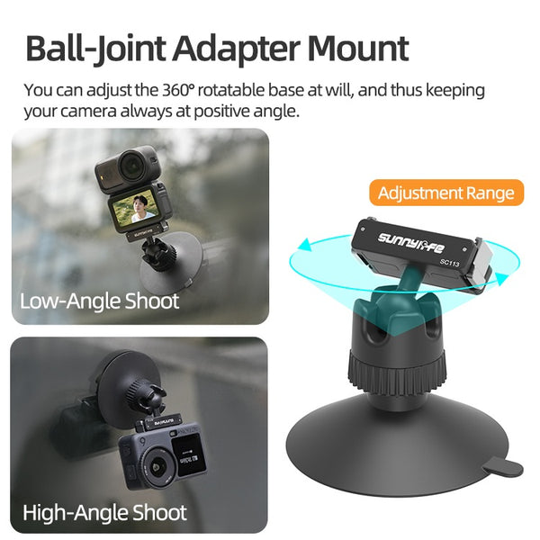 Magnetic Ball Head Suction Mount for Osmo Nano