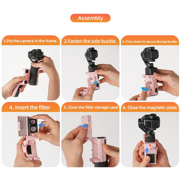 Magnetic Base Mount for Osmo Pocket 4 Pro