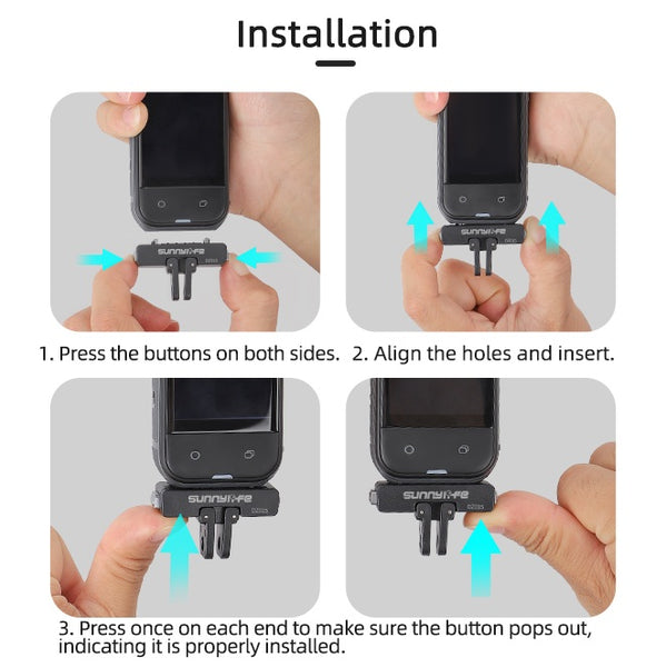 Magnetic Fork Adapter for Insta360 X6