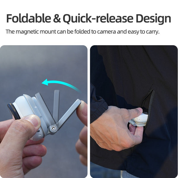 Magnetic Frame Mount for Insta360 GO Ultra