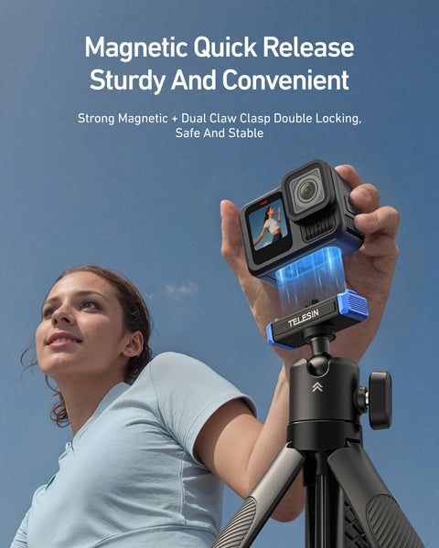 Magnetic Hand Grip Tripod for GoPro Mission 1 Series