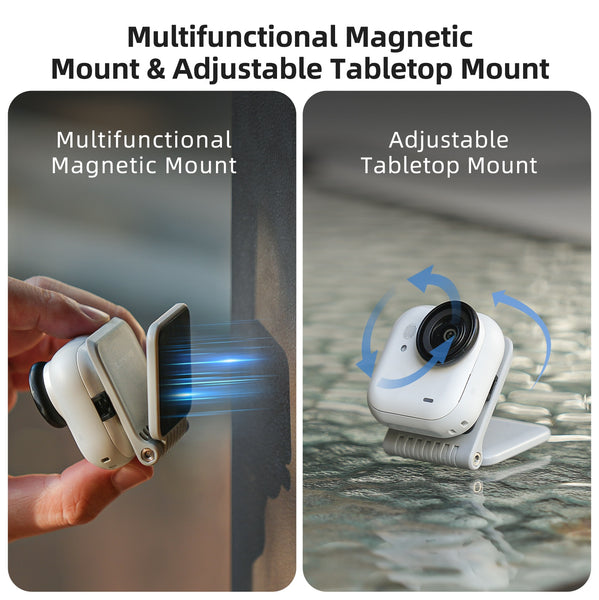 Magnetic Mount Base for Insta360 GO Ultra / GO 3S / GO 3