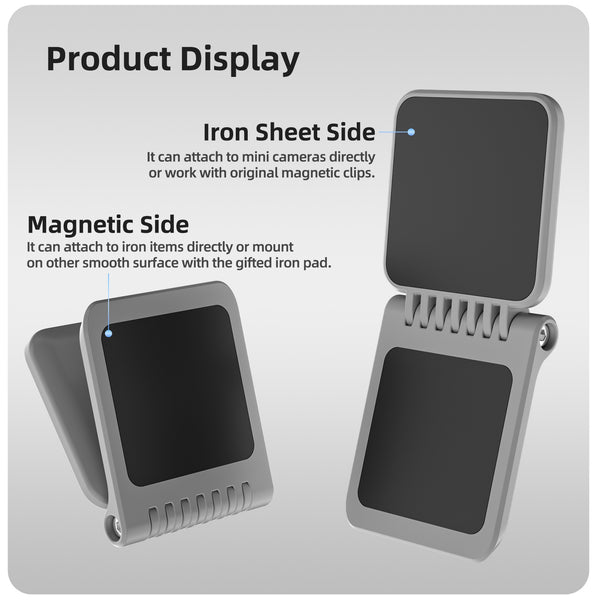 Magnetic Mount Base for Insta360 GO Ultra / GO 3S / GO 3