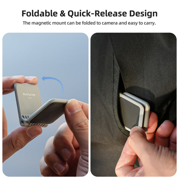 Magnetic Mount Base for Insta360 GO Ultra / GO 3S / GO 3