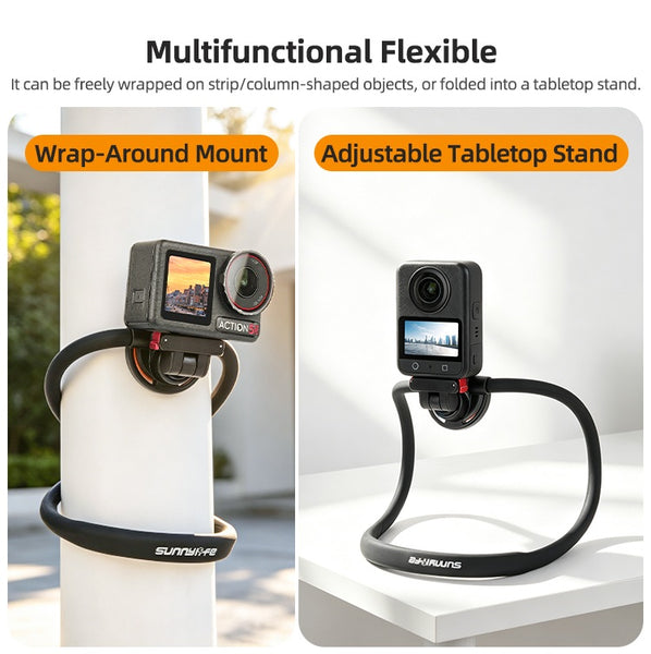 Magnetic Neck Strap Mount for Osmo Action 5 4 3 2 / Osmo 360