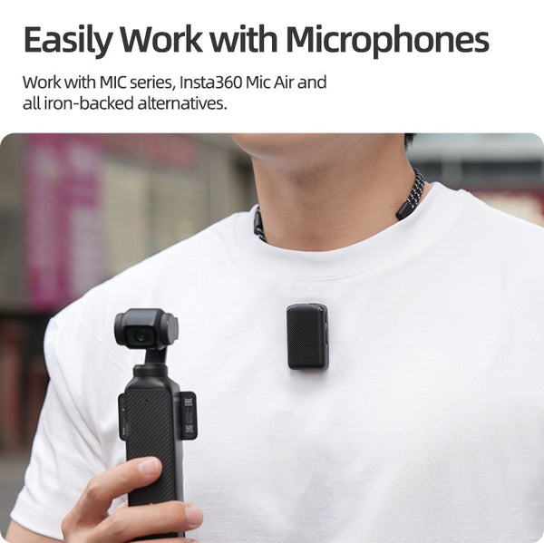 Magnetic Neck Strap Mount for Insta360 GO 3 / GO 3S