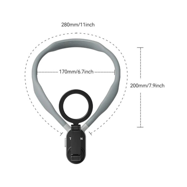 Magnetic Plate Neck Strap Phone Mount