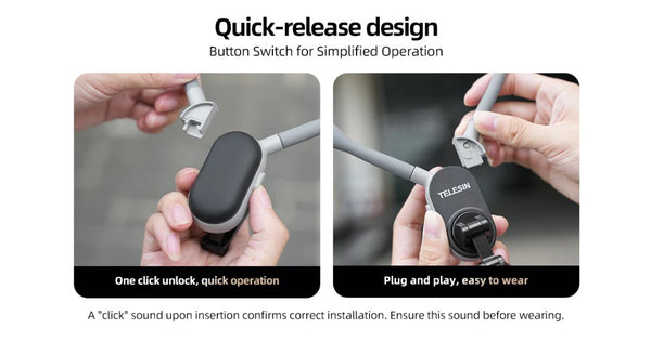 Magnetic Plate Neck Strap Phone Mount