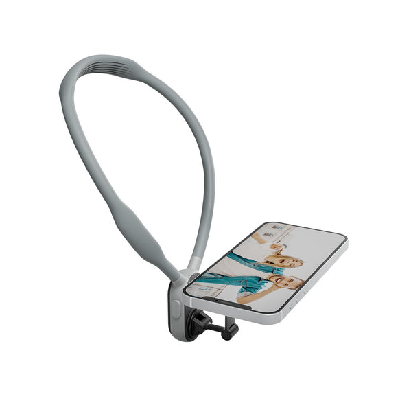 Magnetic Plate Neck Strap Phone Mount