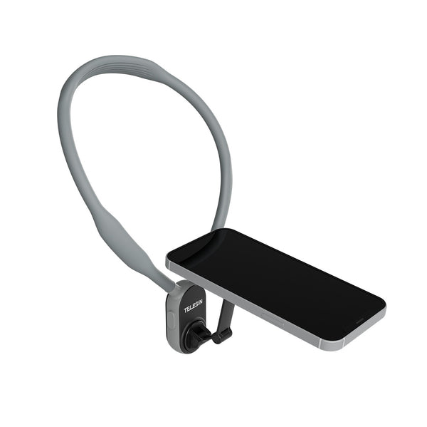 Magnetic Plate Neck Strap Phone Mount