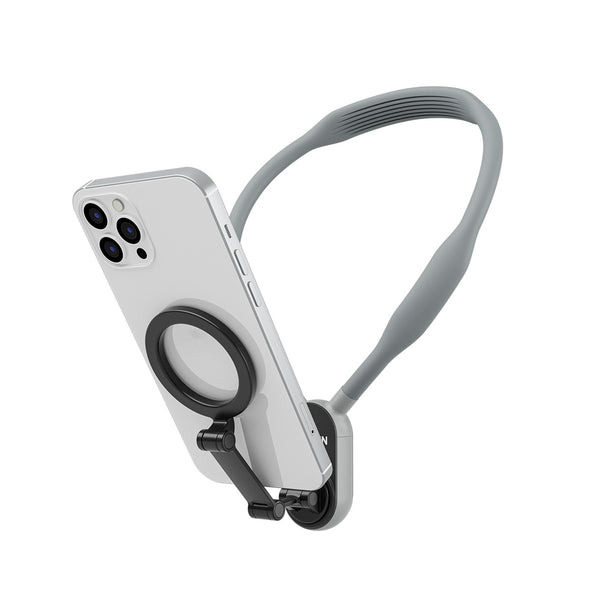 Magnetic Plate Neck Strap Phone Mount