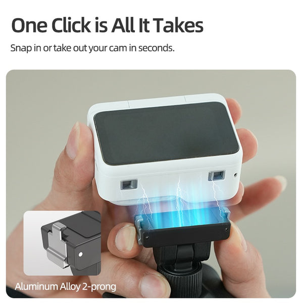 Magnetic Quick Release Helmet Mount for Insta360 GO Ultra