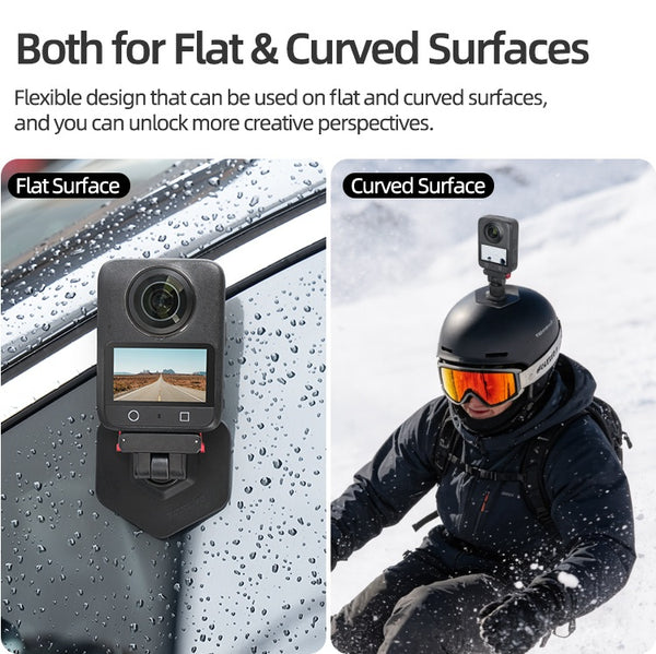 Magnetic Quick Release Helmet Mount for Osmo Action 5 4 3 2 / Osmo 360