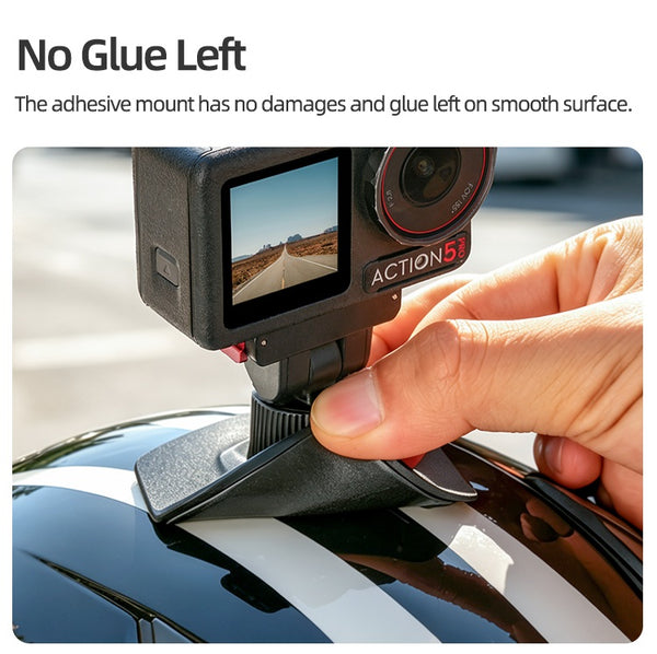 Magnetic Quick Release Helmet Mount for Osmo Action 5 4 3 2 / Osmo 360