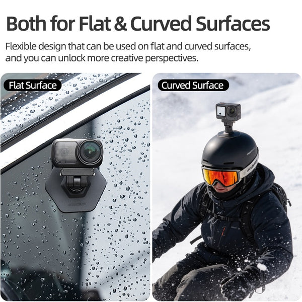 Magnetic Quick Release Helmet Mount for Osmo Action 6 / Osmo Nano / Osmo 360 II