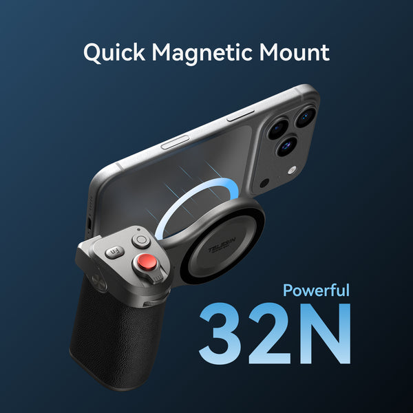 Remote Control Magnetic Street Grip for iPhone / Samsung / Google