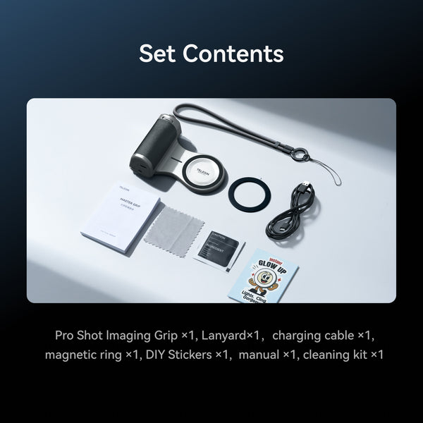 Remote Control Magnetic Street Grip for iPhone / Samsung / Google