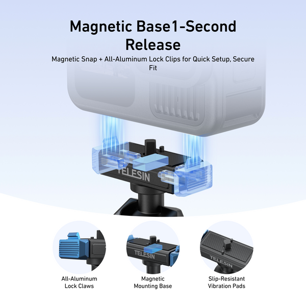 Magnetic Suction Cup Mount for GoPro Hero 13