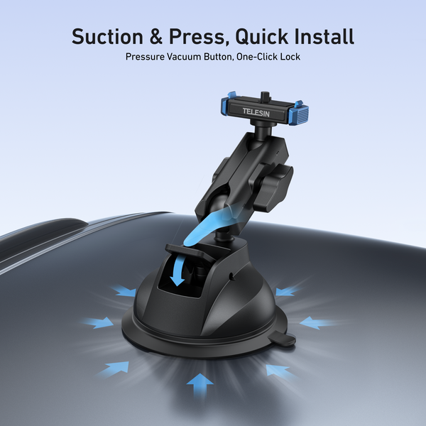 Magnetic Suction Cup Mount for GoPro Hero 13