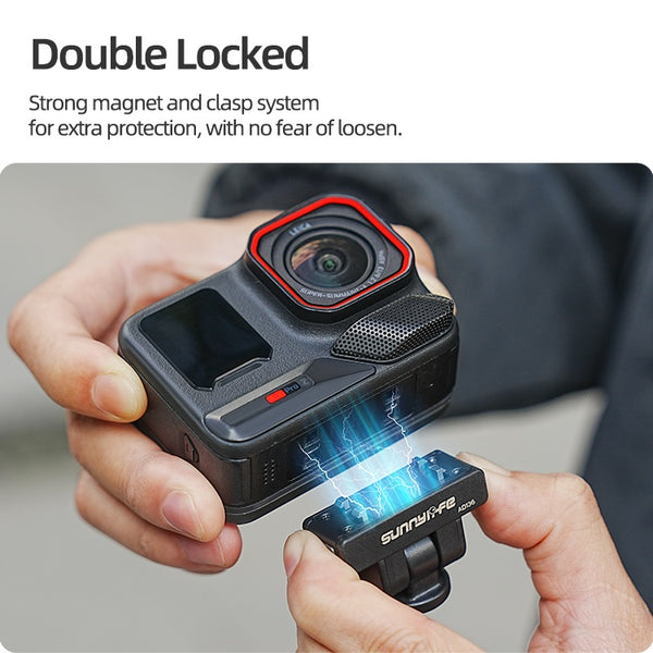 Magnetic Tripod Adapter for Insta360 X5 / X4 Air / Ace Pro 2 1