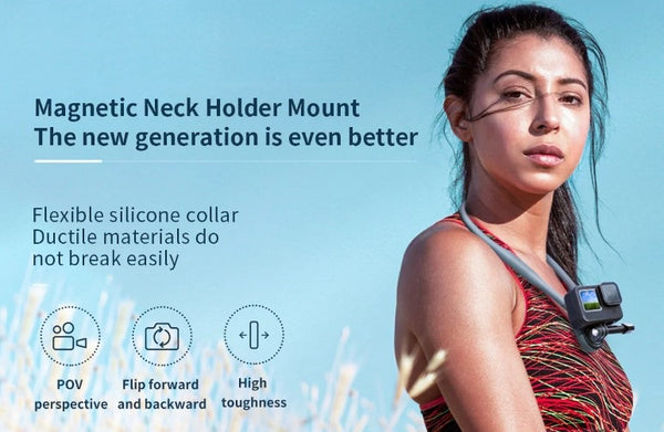 Magnetic Neck Strap Phone Mount