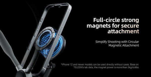 Magnetic Plate Neck Strap Phone Mount