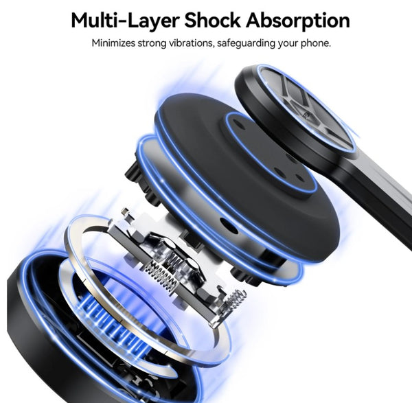 Motorcycle Handlebar Mount for iPhone 15 Pro / 15 Pro Max