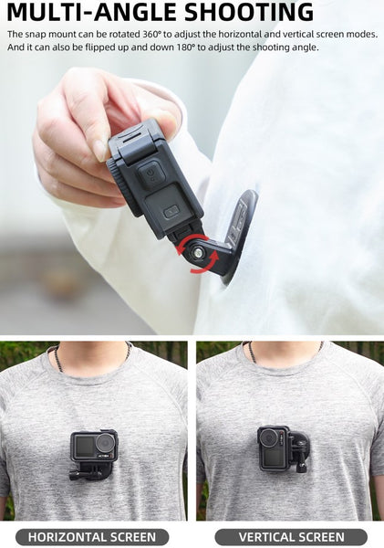 Multipurpose Magnetic Mount for GoPro