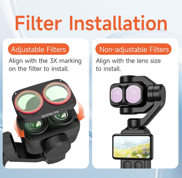 ND Filter Lens for Osmo Pocket 4 Pro