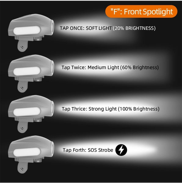 Night Flying Light & Mounting Bracket for Mini 5 Pro