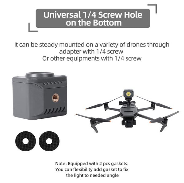 Night Flying Light and Mounting Bracket for Mavic 3 / Mavic 3 Classic