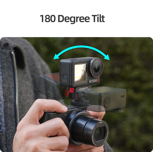 Magnetic Cold Shoe Mount for Osmo Action 5 4 3 2 / Osmo 360